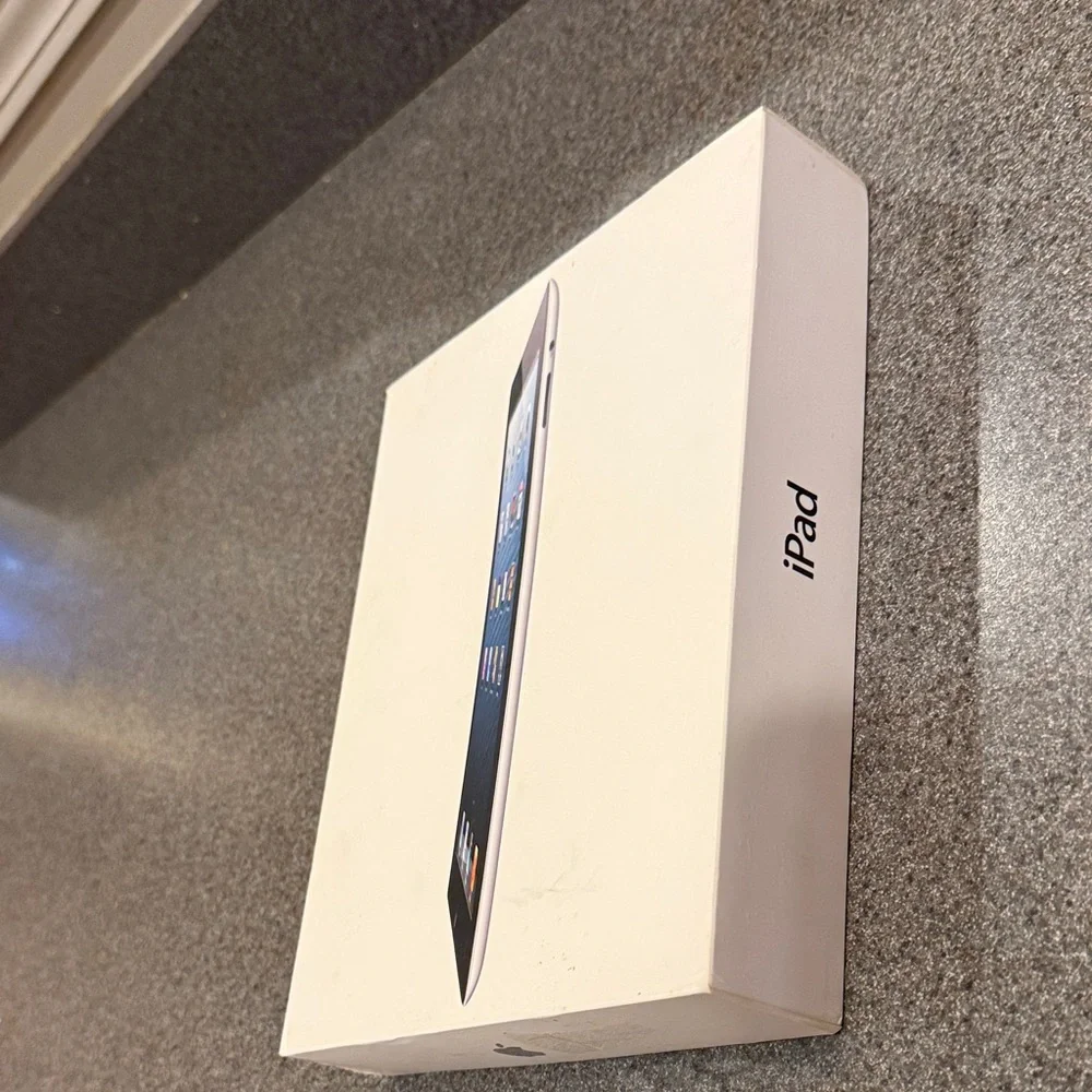 Apple Tablet with Silver Edge Box
